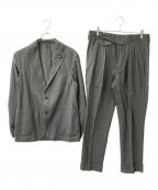 LARDINIラルディーニ）の古着「ウールブレンドセットアップスーツ」｜グレー