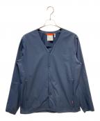 MAMMUTマムート）の古着「アクティブソフトシェル カーディガン」｜ネイビー