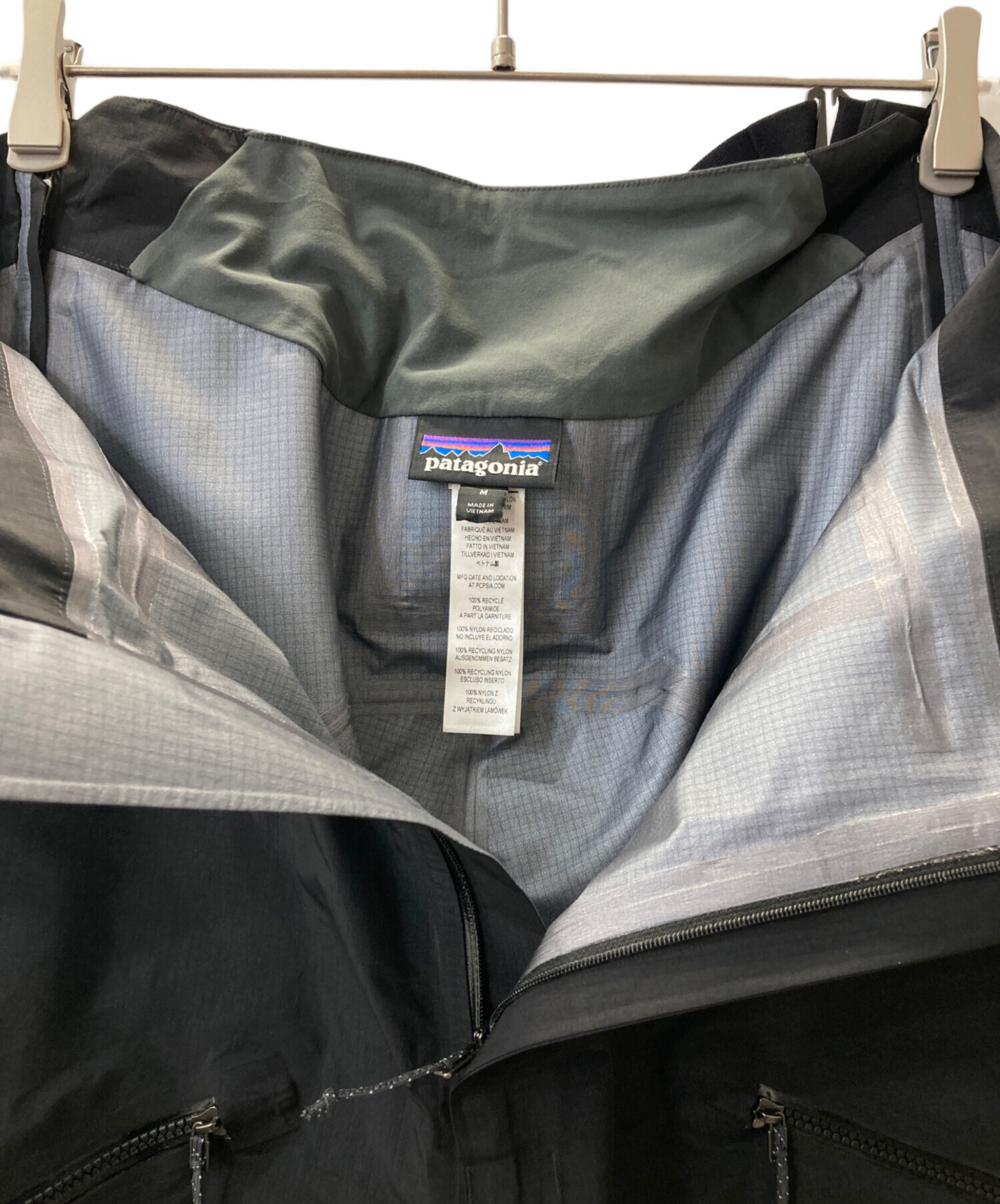 Patagonia (パタゴニア) パウスレイヤービブ ブラック サイズ:M