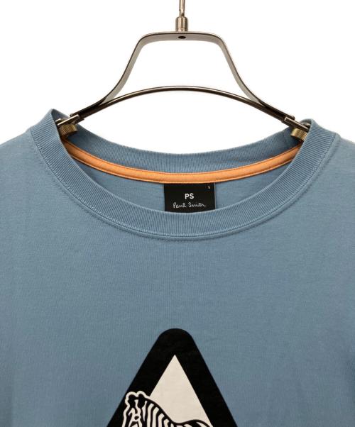 PAUL SMITH（ポールスミス）Paul Smith (ポールスミス) 半袖Tシャツ スカイブルー サイズ:Lの古着・服飾アイテム