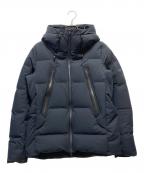 DESCENTE ALLTERRAINデザイント オルテライン）の古着「水沢ダウンジャケット」｜ネイビー