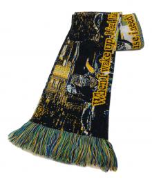 MONTMARTRE NEWYORK（モンマルトル ニューヨーク）の古着「マフラー」｜イエロー×ブラック