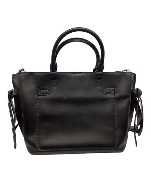 MICHAEL KORS（マイケル・コース）MICHAEL KORS (マイケル・コース) 2WAYショルダーバッグ ブラックの古着・服飾アイテム