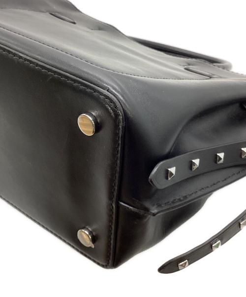 MICHAEL KORS（マイケル・コース）MICHAEL KORS (マイケル・コース) 2WAYショルダーバッグ ブラックの古着・服飾アイテム