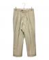 NEAT（ニート）の古着「タックパンツ」｜ベージュ