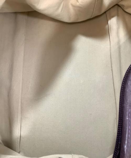 DELL'GA（デルガ）DELL'GA (デルガ) シュリンクレザートートバッグ パープルの古着・服飾アイテム