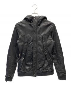 中古・古着通販】Von Dutch (ボンダッチ) レザージャケット ライダース