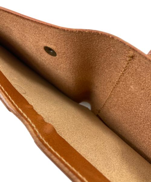 cramp（クランプ）Cramp (クランプ) 池之端銀革店 (イケノハタギンカワテン) UKブライドルレザー 2つ折りウォレット/2つ折り財布 ブラウンの古着・服飾アイテム