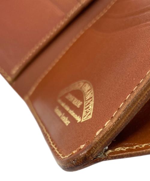 cramp（クランプ）Cramp (クランプ) 池之端銀革店 (イケノハタギンカワテン) UKブライドルレザー 2つ折りウォレット/2つ折り財布 ブラウンの古着・服飾アイテム