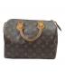 LOUIS VUITTON（ルイ ヴィトン）の古着「ハンドバッグ　LOUIS VUITTON（ルイ ヴィトン）　M41528　	モノグラム　スピーディ25」｜ブラウン
