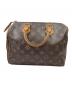 LOUIS VUITTON (ルイ ヴィトン) ハンドバッグ　LOUIS VUITTON（ルイ ヴィトン）　M41528　	モノグラム　スピーディ25 ブラウン：50000円
