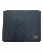 PORTERポーター）の古着「2つ折り財布」｜ネイビー