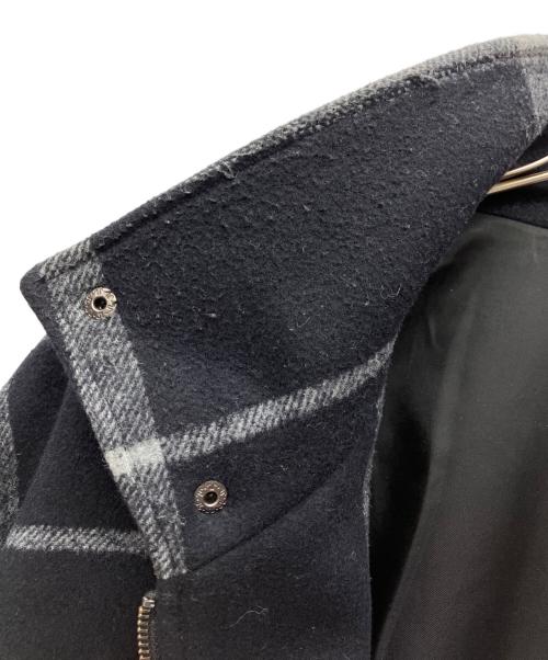 HUMAN COMPLEX（ヒューマンコンプレックス）HUMAN COMPLEX (ヒューマンコンプレックス) スタンドカラーコート ブラック サイズ:Mの古着・服飾アイテム