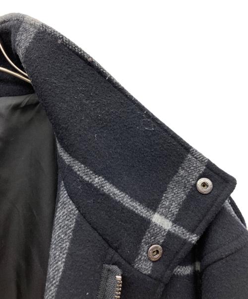 HUMAN COMPLEX（ヒューマンコンプレックス）HUMAN COMPLEX (ヒューマンコンプレックス) スタンドカラーコート ブラック サイズ:Mの古着・服飾アイテム