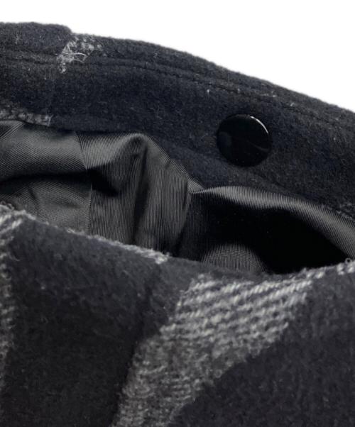 HUMAN COMPLEX（ヒューマンコンプレックス）HUMAN COMPLEX (ヒューマンコンプレックス) スタンドカラーコート ブラック サイズ:Mの古着・服飾アイテム