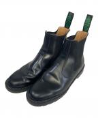 SOLOVAIRソロヴェアー）の古着「サイドゴアブーツ」｜ブラック