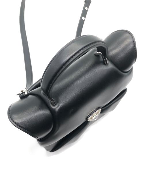 Kate Spade（ケイトスペード）Kate Spade (ケイトスペード) ウィスカーズ 3D キャット クロスボディ ブラックの古着・服飾アイテム