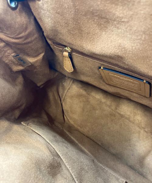 COACH（コーチ）COACH (コーチ) リュック ブラウン×ブラックの古着・服飾アイテム