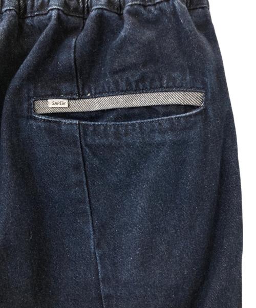 SAPEur（サプール）SAPEur (サプール) デニムトラックパンツ インディゴ サイズ:XLの古着・服飾アイテム