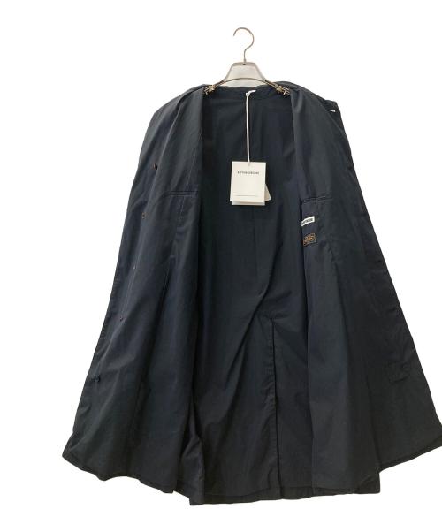 KAPTAIN SUNSHINE（キャプテンサンシャイン）KAPTAIN SUNSHINE (キャプテンサンシャイン) BEAMS (ビームス) Walker COAT ネイビー サイズ:34 未使用品の古着・服飾アイテム