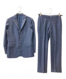 stile latino（スティレラティーノ）の古着「ウールセットアップスーツ」｜ネイビー