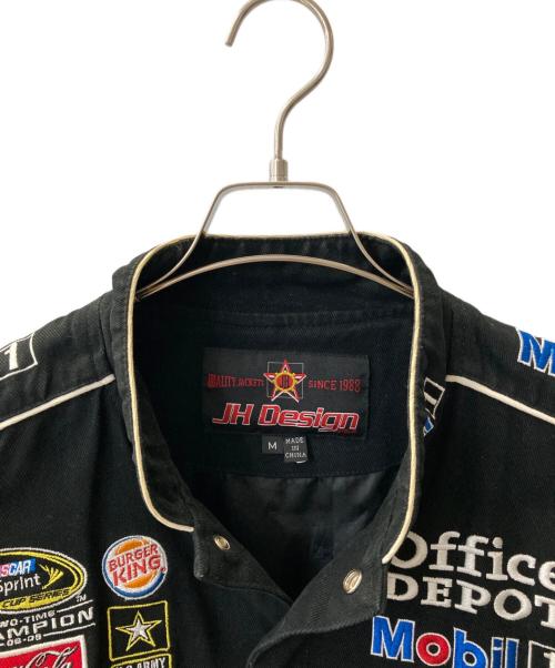 JH Design（ジェイエイチデザイン）JH Design (ジェイエイチデザイン) レーシングジャケット ブラック サイズ:Mの古着・服飾アイテム