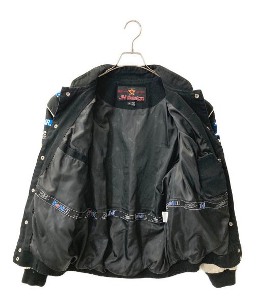 JH Design（ジェイエイチデザイン）JH Design (ジェイエイチデザイン) レーシングジャケット ブラック サイズ:Mの古着・服飾アイテム
