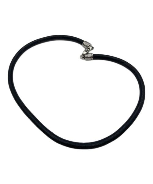 BVLGARI（ブルガリ）BVLGARI (ブルガリ) チョーカー  ブレスレット ブラック×シルバーの古着・服飾アイテム
