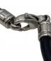 BVLGARI (ブルガリ) チョーカー  ブレスレット ブラック×シルバー：15000円