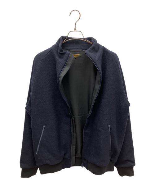 A vontade（アボンタージ）A vontade (アボンタージ) ジップジャケット ダークネイビー サイズ:Ｌの古着・服飾アイテム