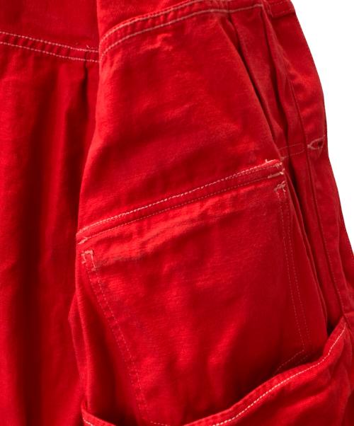 MARKA（マーカ）MARKA (マーカ) ORGANIC COTTON 12oz DENIM TYPE 1 DENIM JACKET レッド サイズ:2の古着・服飾アイテム