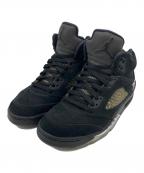 NIKEナイキ）の古着「NIKE AIR JORDAN 5 PARIS SAINT-GERMAIN/ナイキ エアジョーダン5 パリ サンジェルマン」｜ブラック