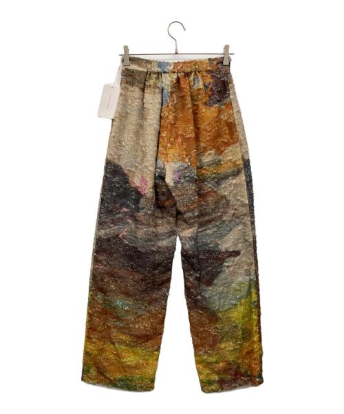 Ameri（アメリ）AMERI (アメリ) ストレートタックパンツ ベージュ サイズ:M 未使用品の古着・服飾アイテム