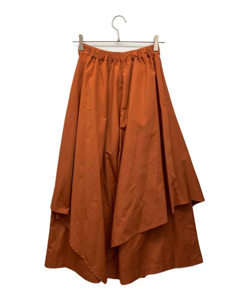 UN3D.（アンスリード）UN3D. (アンスリード) スカート オレンジ サイズ:36の古着・服飾アイテム