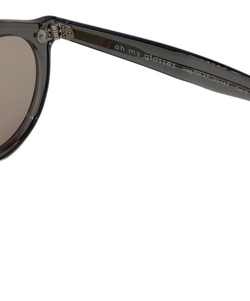 Oh My Glasses（オーマイグラス）Oh My Glasses (オーマイグラス) サングラス グレーの古着・服飾アイテム