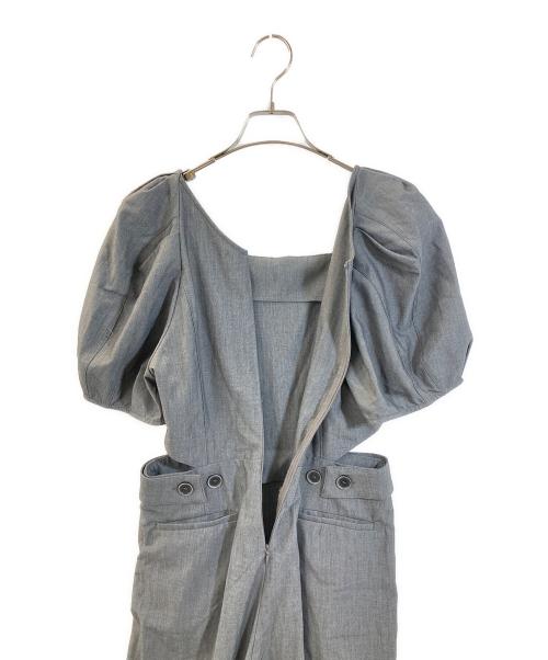 Snidel（スナイデル）Snidel (スナイデル) サロペット グレー サイズ:1の古着・服飾アイテム