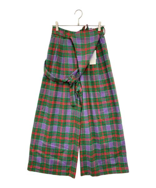 moyan ecri（モヤン エクリ）moyan ecri (モヤン エクリ) セットアップ グリーン サイズ:freeの古着・服飾アイテム