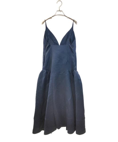 UN3D.（アンスリード）UN3D. (アンスリード) キャミソールワンピース ネイビー サイズ:36の古着・服飾アイテム