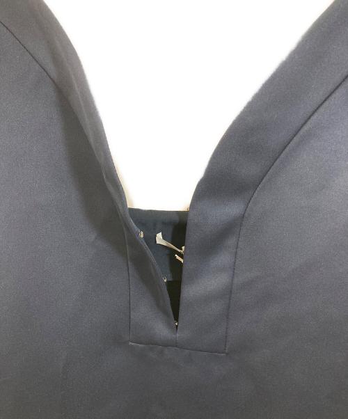 UN3D.（アンスリード）UN3D. (アンスリード) キャミソールワンピース ネイビー サイズ:36の古着・服飾アイテム