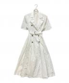AKIRA NAKAアキラナカ）の古着「トレンチドレスワンピース」｜ホワイト