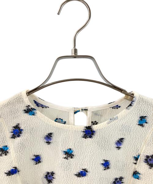 FRAY ID（フレイ アイディー）FRAY ID (フレイ アイディー) 半袖ブラウス ホワイト サイズ:F 未使用品の古着・服飾アイテム