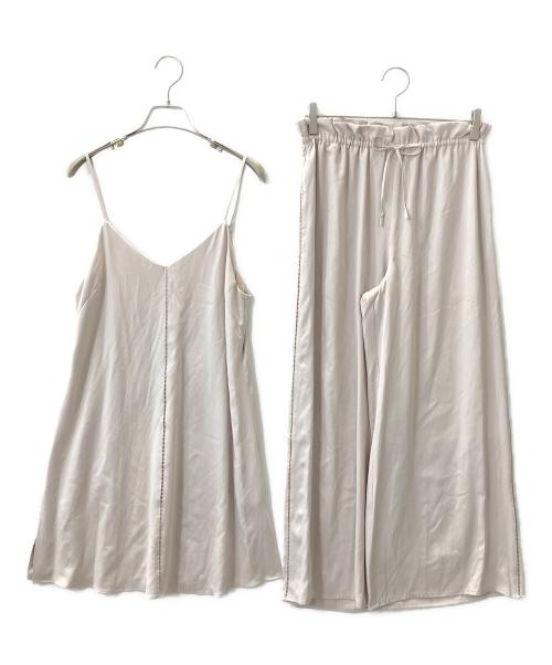 ETRE TOKYO（エトレトウキョウ）ETRE TOKYO (エトレトウキョウ) セットアップ ベージュ サイズ:Fの古着・服飾アイテム