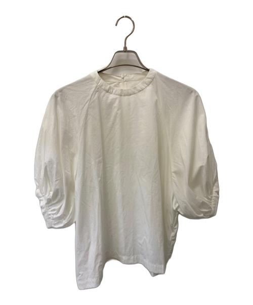 Ameri（アメリ）Ameri (アメリ) 半袖ブラウス ホワイト サイズ:FREEの古着・服飾アイテム