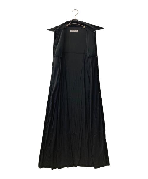 PRANK PROJECT（プランクプロジェクト）PRANK PROJECT (プランクプロジェクト) ベロアコンビシャツワンピース ブラック サイズ:FREEの古着・服飾アイテム