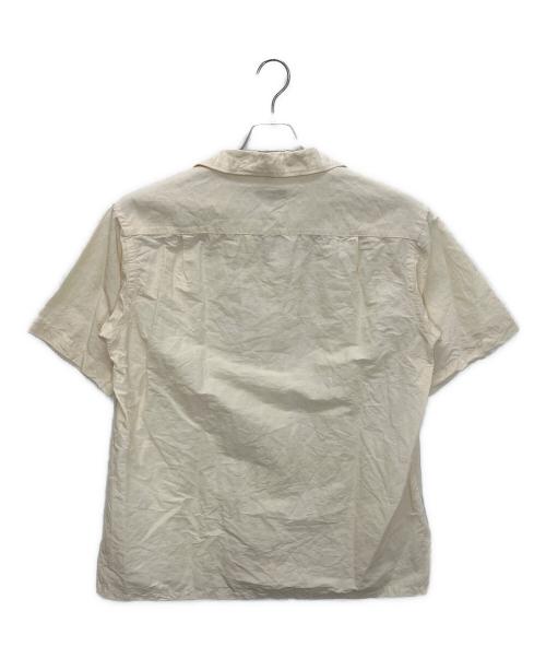 A vontade（アボンタージ）A vontade (アボンタージ) リネン混オープンカラーシャツ ホワイト サイズ:Mの古着・服飾アイテム