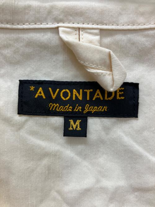 A vontade（アボンタージ）A vontade (アボンタージ) リネン混オープンカラーシャツ ホワイト サイズ:Mの古着・服飾アイテム