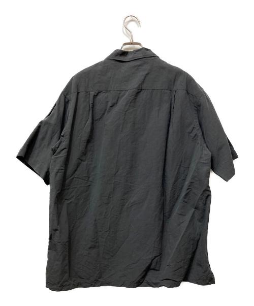 A vontade（アボンタージ）A vontade (アボンタージ) リネン混オープンカラーシャツ グレー サイズ:Ｍの古着・服飾アイテム