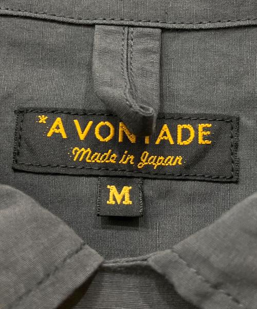 A vontade（アボンタージ）A vontade (アボンタージ) リネン混オープンカラーシャツ グレー サイズ:Ｍの古着・服飾アイテム