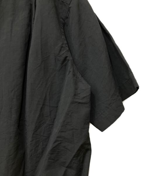 A vontade（アボンタージ）A vontade (アボンタージ) リネン混オープンカラーシャツ グレー サイズ:Ｍの古着・服飾アイテム