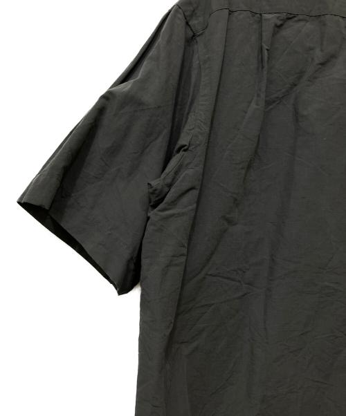 A vontade（アボンタージ）A vontade (アボンタージ) リネン混オープンカラーシャツ グレー サイズ:Ｍの古着・服飾アイテム